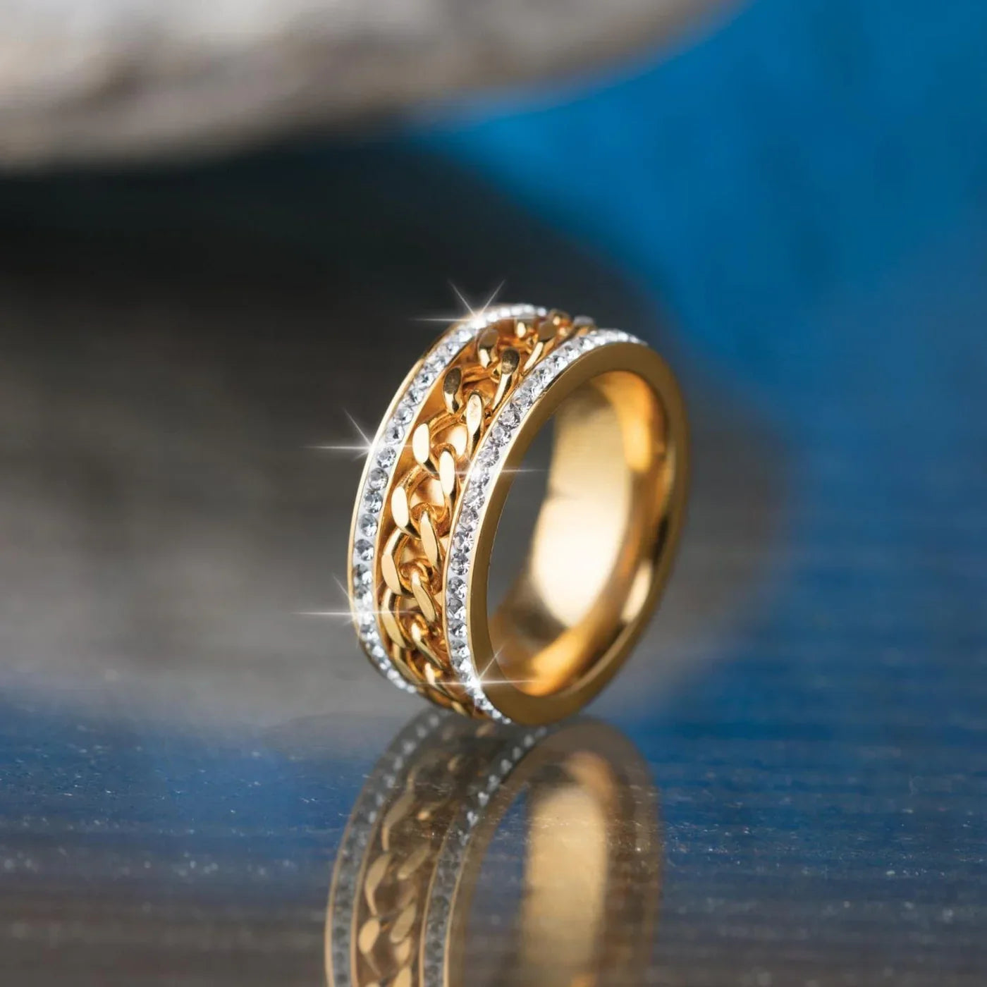 Chain Pattern Ring